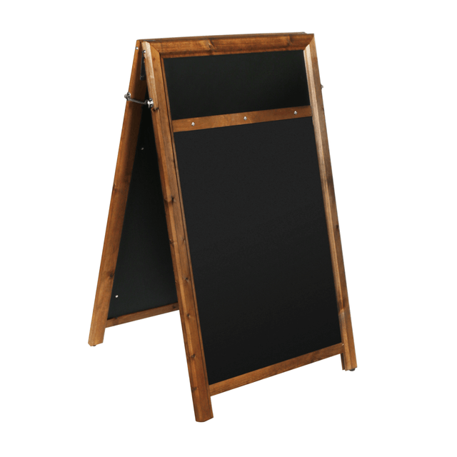 Wooden A-boards Poster Holder - A-boards & Pavement Signs – BHMA